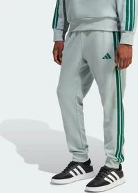 adidas Essentials 3-Streifen French Terry Trainingshose lang wonder sage/collegiate green (Herren)