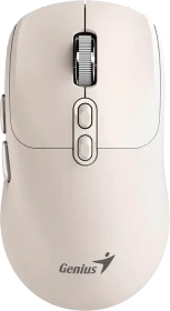Genius NX-8080S BT Copilot Wireless Silent Mouse, Milk Tea, USB/Bluetooth (31030042404)