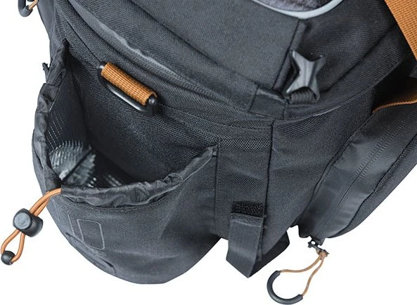 Basil Miles XL Pro Gepäcktasche grau