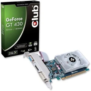 Club 3D GeForce GT 430, 1GB DDR3, VGA, DVI, HDMI