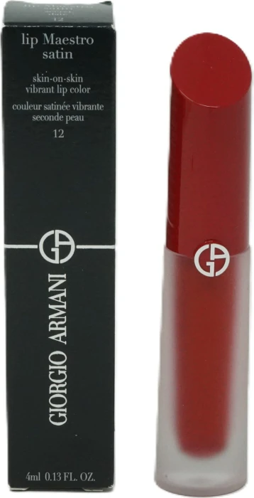 Giorgio Armani Lip Maestro Satin Liquid Lippenstift 12 secret date, 4ml