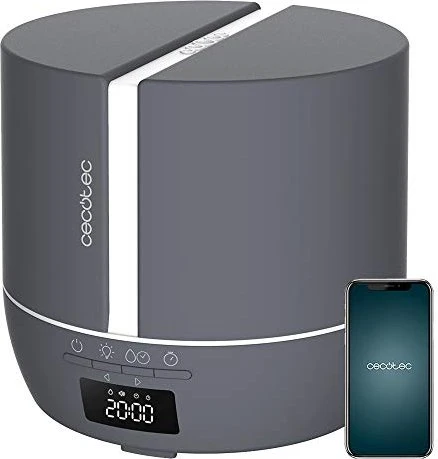 Cecotec PureAroma 550 Connected Luftbefeuchter/Bedufter stone