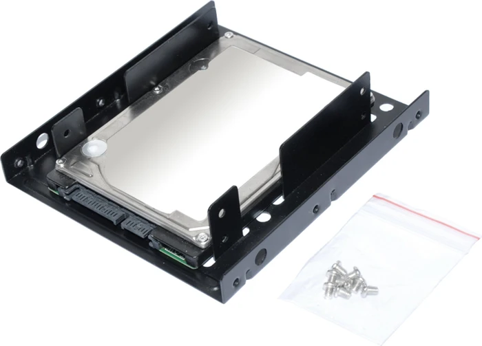 Ultron 3.5" auf 2x 2.5" Einbaurahmen, schwarz