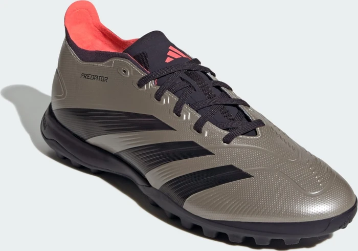 adidas Predator League TF platinum metallic/aurora black/turbo