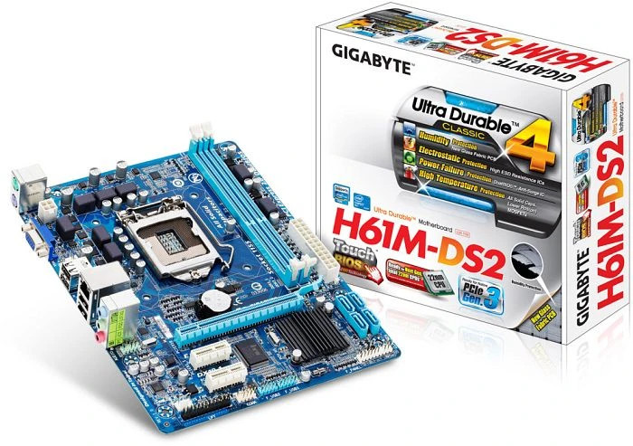 GIGABYTE GA-H61M-DS2 (Intel 1155)
