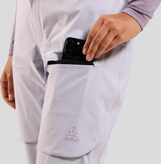 Odlo X-Alp 3L Hardshell Skihose lang misty lilac (Damen)