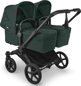 Bugaboo Donkey 6 Twin Gestell schwarz fern green
