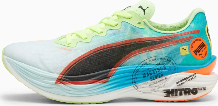 Puma Deviate Nitro Elite 3 nitro blue/fizzy apple (Herren)