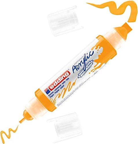 edding 5400 Acrylmarker 3D Double Liner sonnengelb