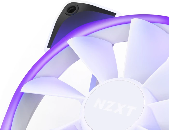 NZXT Aer RGB 2, Matte White, weiß, 120mm