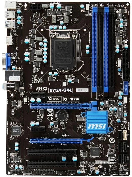 MSI B75A-G41 (Intel 1155)