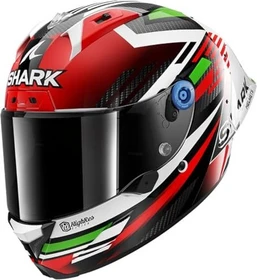 Shark Aeron GP FIM Racing #1 Firstlap Carbon weiß/rot/grün