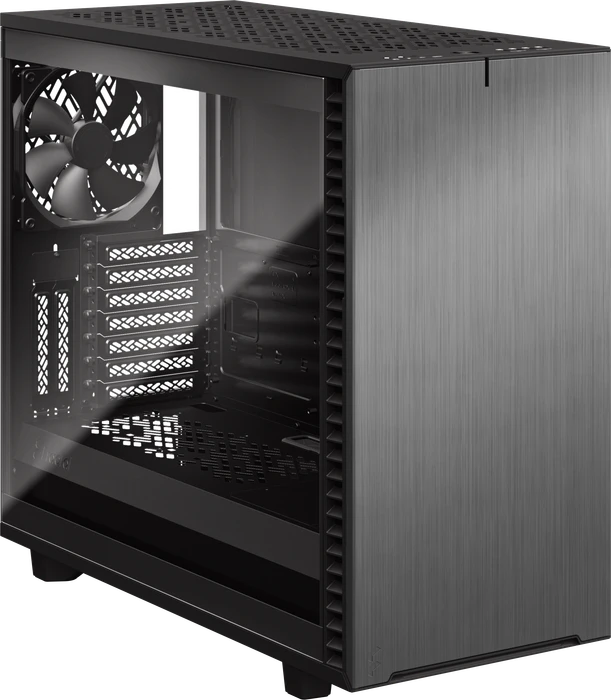 Fractal Design Define 7 Gray TG Light Tint, Glasfenster, schallgedämmt