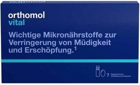 Orthomol vital Trinkfläschchen + Kapseln Kombipackung, 7 Stück