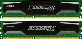 Crucial Ballistix Sport UDIMM 8GB Kit, DDR3-1333, CL9