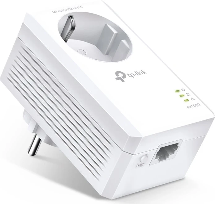 TP-Link Powerline AV1000 Passthrough, HomePlug AV2, RJ-45