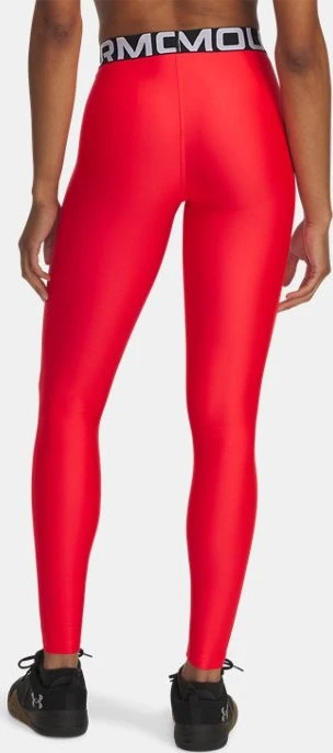 Under Armour HeatGear Hose lang racer red/white (Damen)