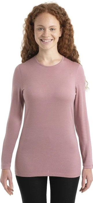 Icebreaker Merino 200 Oasis Crewe Funktionsshirt langarm crystal (Damen)