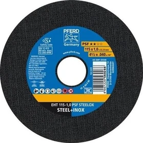 Pferd EHT 115-1.0 PSF STEELOX Trennscheibe, 115x1x22.23mm, 25 Stück
