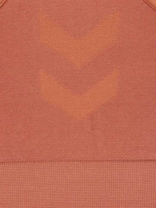 hummel Seamless Sports Top Funktionsshirt ärmellos apricot brandy (Damen)