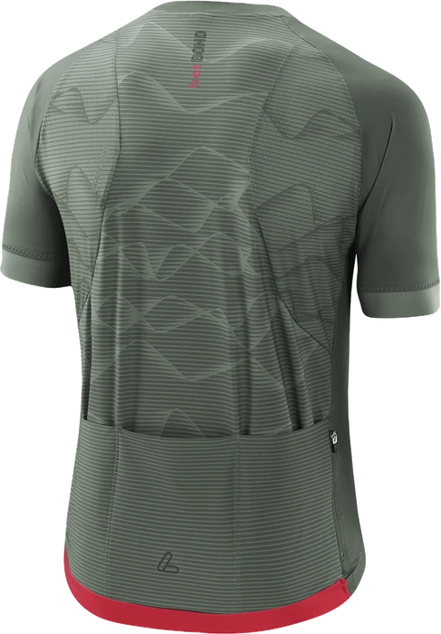 Löffler Full-Zip Tecton Hotbond RF Trikot kurzarm olive (Herren)