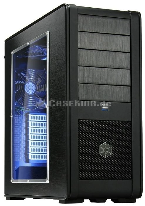 SilverStone Fortress FT01 USB 3.0 schwarz, Acrylfenster