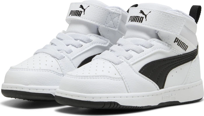 Puma Rebound V6 Mid puma white/puma black (Junior)