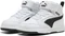 Puma Rebound V6 Mid puma white/puma black (Junior) Vorschaubild