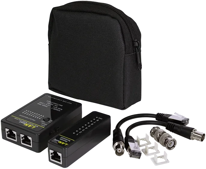 LogiLink Netzwerk Kabeltester RJ-11/RJ-12/RJ-45/BNC