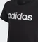 adidas Essentials Linear Logo Cotton Slim Fit T-Shirt kurzarm schwarz/weiß (Junior) Vorschaubild