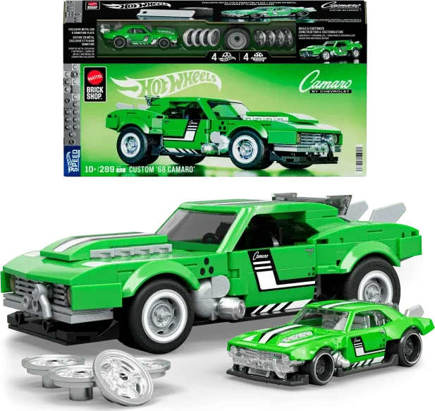Mattel Brick Shop Hot Wheels Custom '68 Camaro