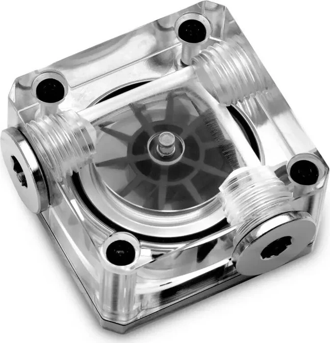EK Water Blocks Quantum Line EK-Quantum Flow Indicator D-RGB, Nickel, Durchflusssensor