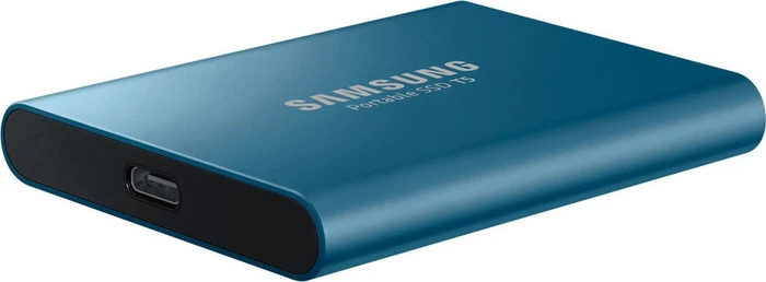 Samsung Portable SSD T5, blau, 500GB, USB-C 3.1