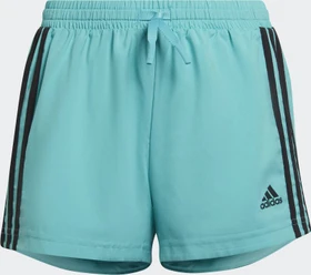 adidas Designed To Move 3-Streifen Shorts semi mint rush/black (Junior)