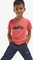 Jack Wolfskin Hiking Graphic Funktionsshirt kurzarm sunset coral (Junior) Vorschaubild