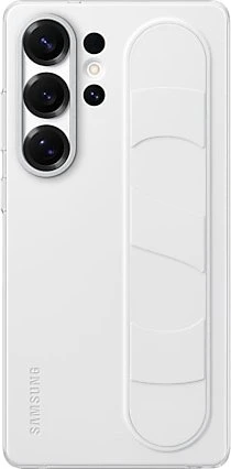 Samsung Standing Grip Case für Galaxy S25 Ultra weiß