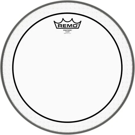 Remo Pinstripe Clear 12"