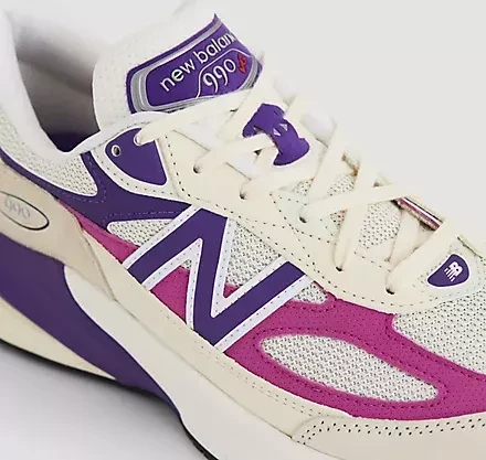 New Balance Made in USA 990v6 limestone/magenta (Herren)