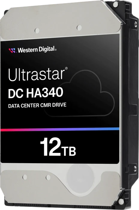 Western Digital Ultrastar DC HA340 12TB, SE, 24/7, 512e / 3.5" / SATA 6Gb/s