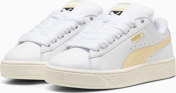 Puma Suede XL Leather puma white/creamy vanilla