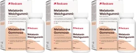 Redcare Melatonin Weichgummis, 180 Stück (3x 60 Stück)
