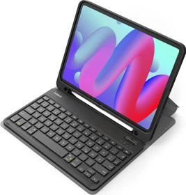 Inateck Tastatur Hülle für iPad Air 6 11"/iPad Air 5/iPad 10/iPad Pro 11", schwarz, DE