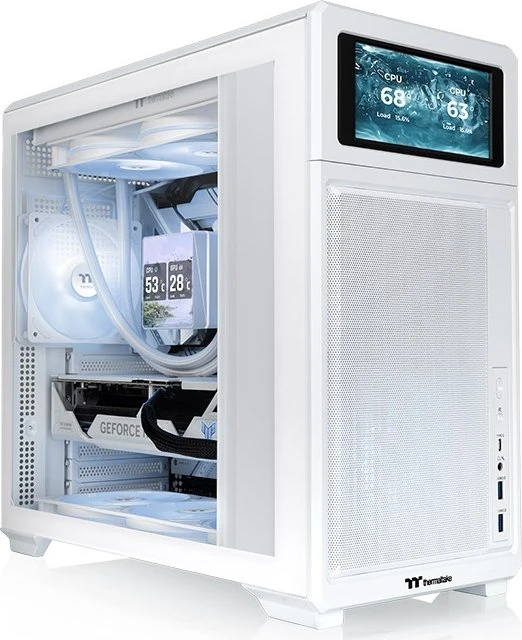 Thermaltake TR300 TG Snow, weiß, Glasfenster