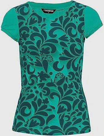 Karpos Loma Print Funktionsshirt kurzarm pool green/reflective pond (Damen)