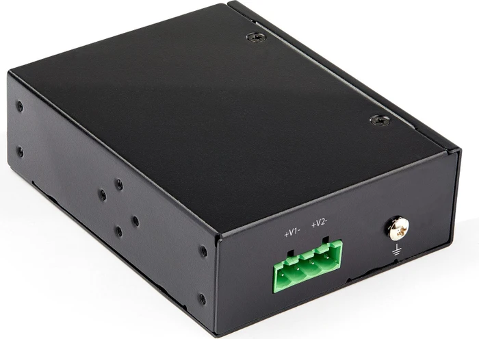 StarTech Industrial Railmount Gigabit PoE-Splitter, 2x RJ-45, PoE++ PD