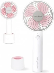 Stylies Lacerta Handventilator rosa