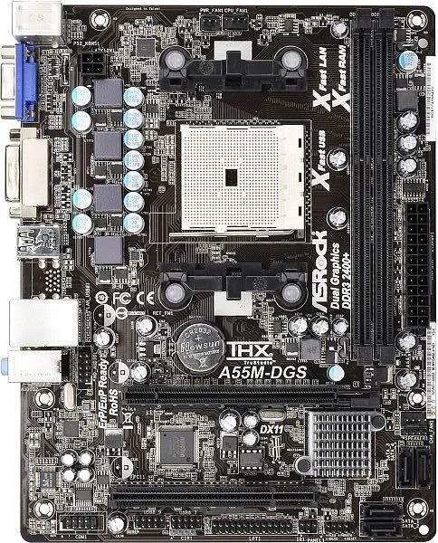 ASRock A55M-DGS (AMD FM1)