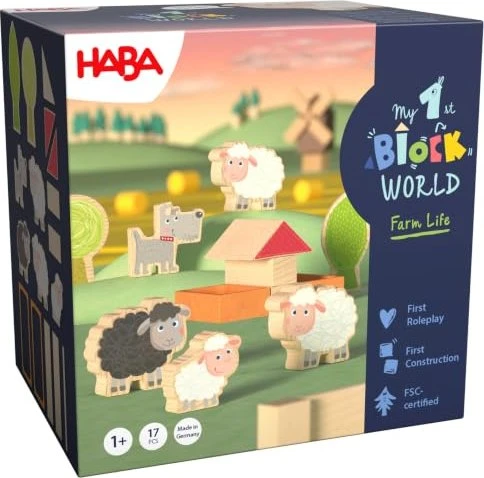HABA My 1st Block World Schafweide Walli