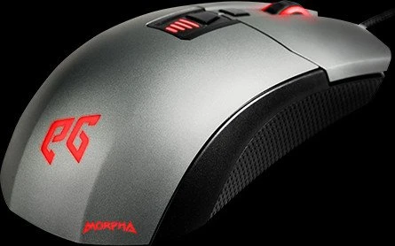 GeIL EpicGear Morpha Gaming Mouse gunmetal/schwarz, USB