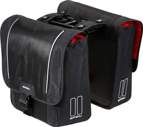 Basil Sport Design MIK Doppeltasche Gepäcktasche schwarz
